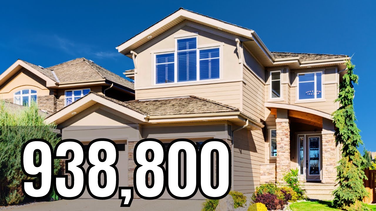 Tour a $938,800 Custom Walkout Home in Southwest Edmonton's Cameron Heights! Luxury Real Estate!