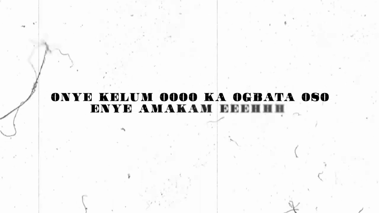 Zyno Ft Zoro - Kelu (Lyrics video) 