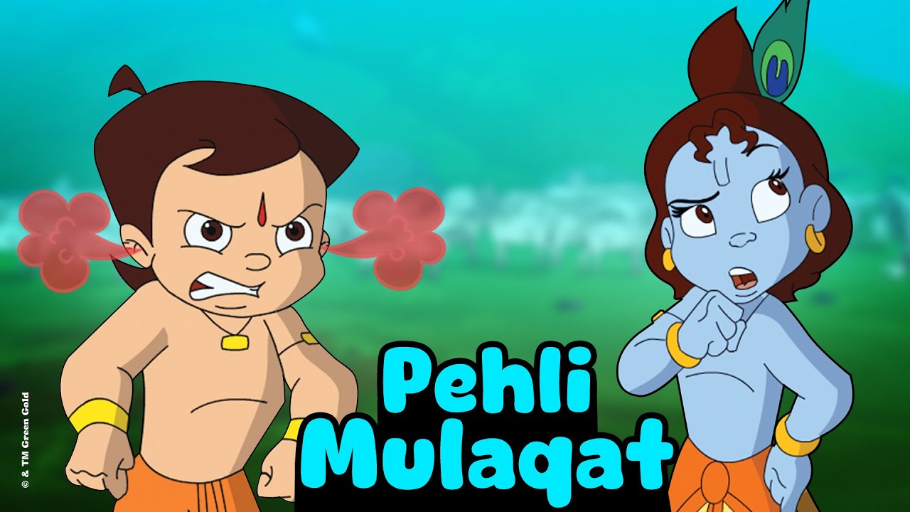 Chhota Bheem aur Krishna - Pehli Mulaqat | Dosti ki Shuruat | Funny Videos | Cartoon for Kids