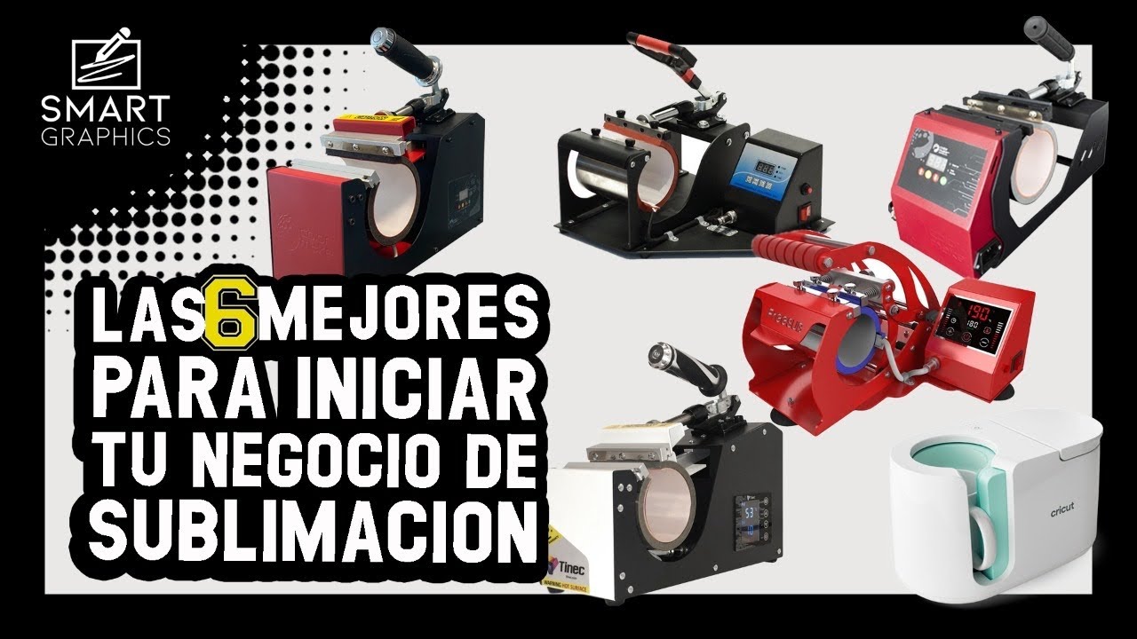 Las 6 mejores Planchas para Tazas para iniciar un negocio de Sublimación