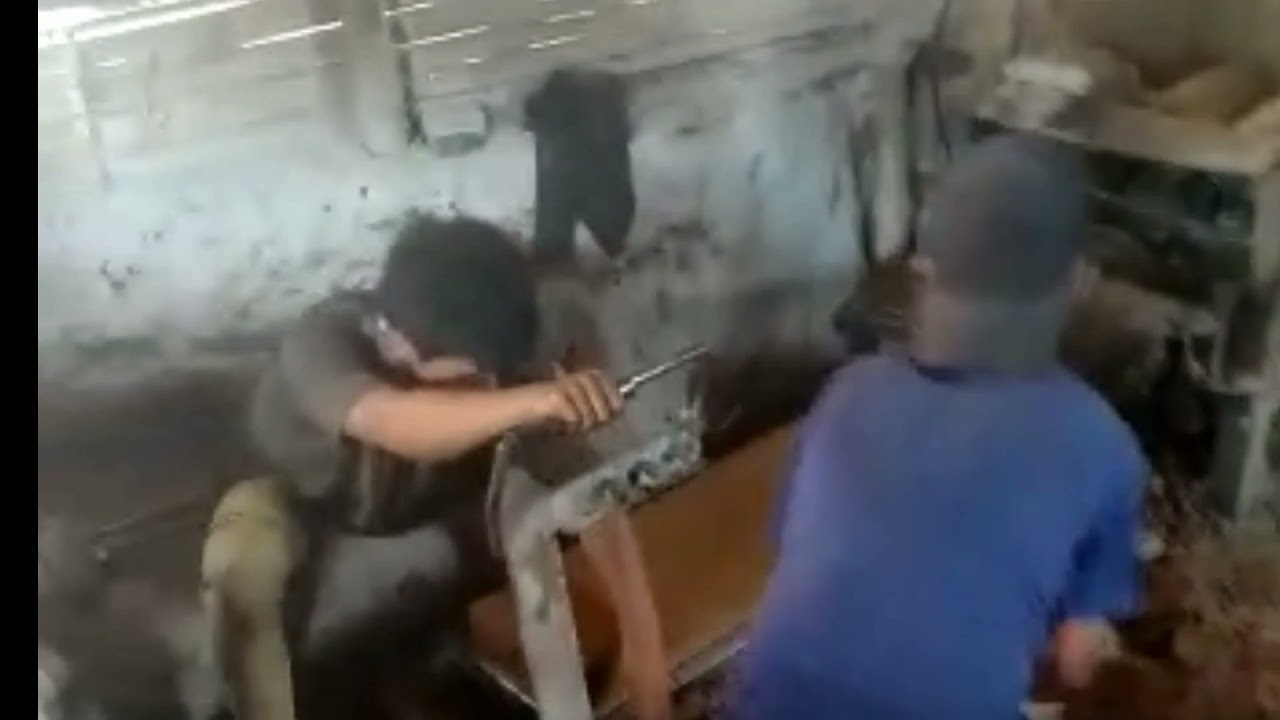 PROSES PEMBUATAN BATU BATA PRESS||MANTAP
