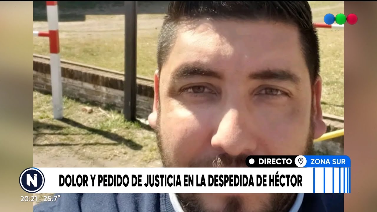 Dolor en la despedida de taxista asesinado informe completo  -  Telefe Rosario