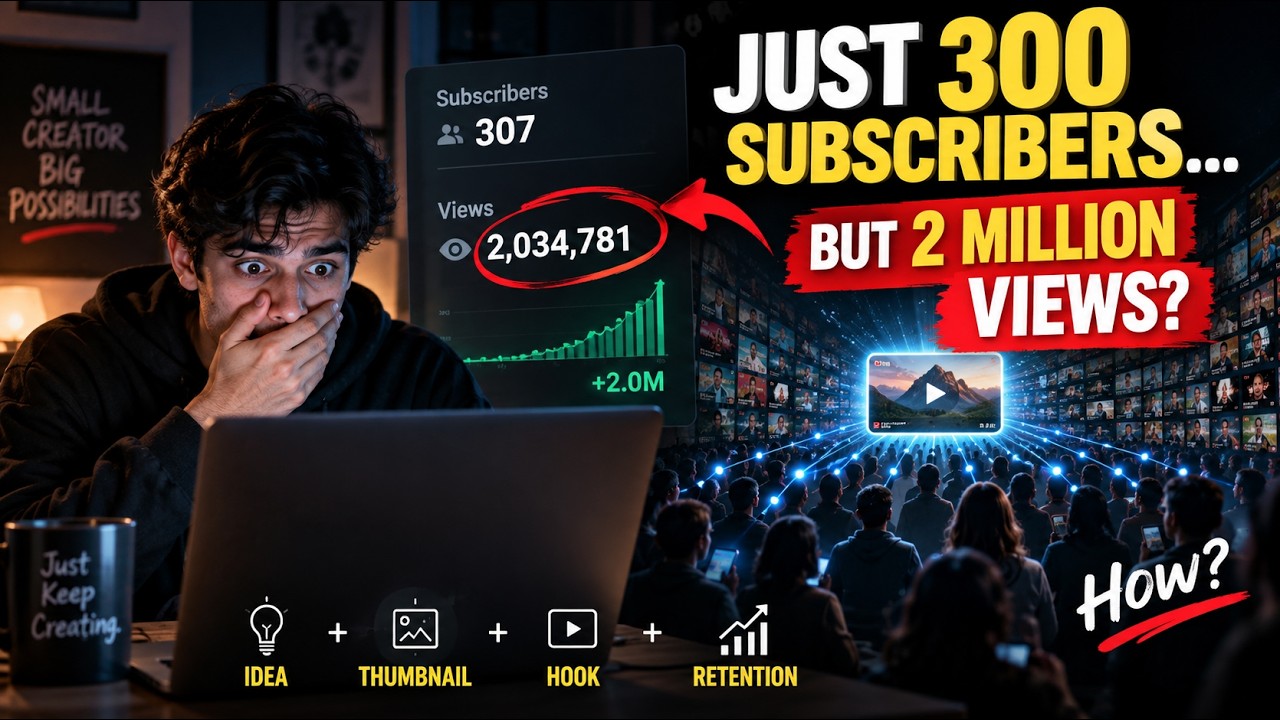 How Small YouTube Channels Get Millions of Views (Even With 0 Subscribers)
