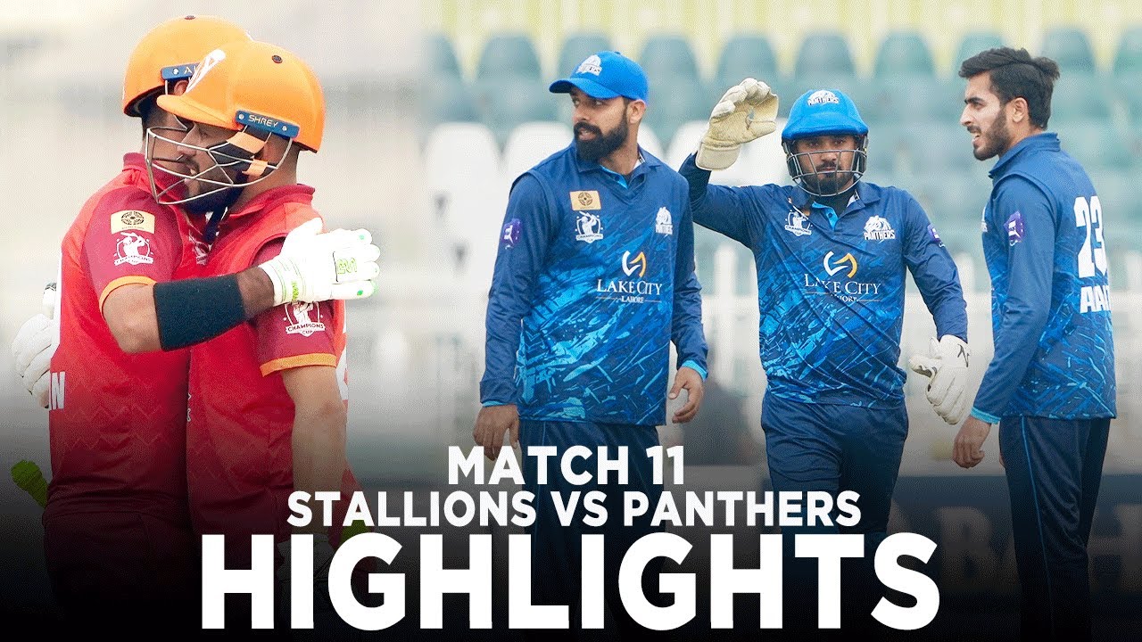 Full Highlights | ABL Stallions vs Lake City Panthers | Match 11 | Champions Cup 2024 M3M1