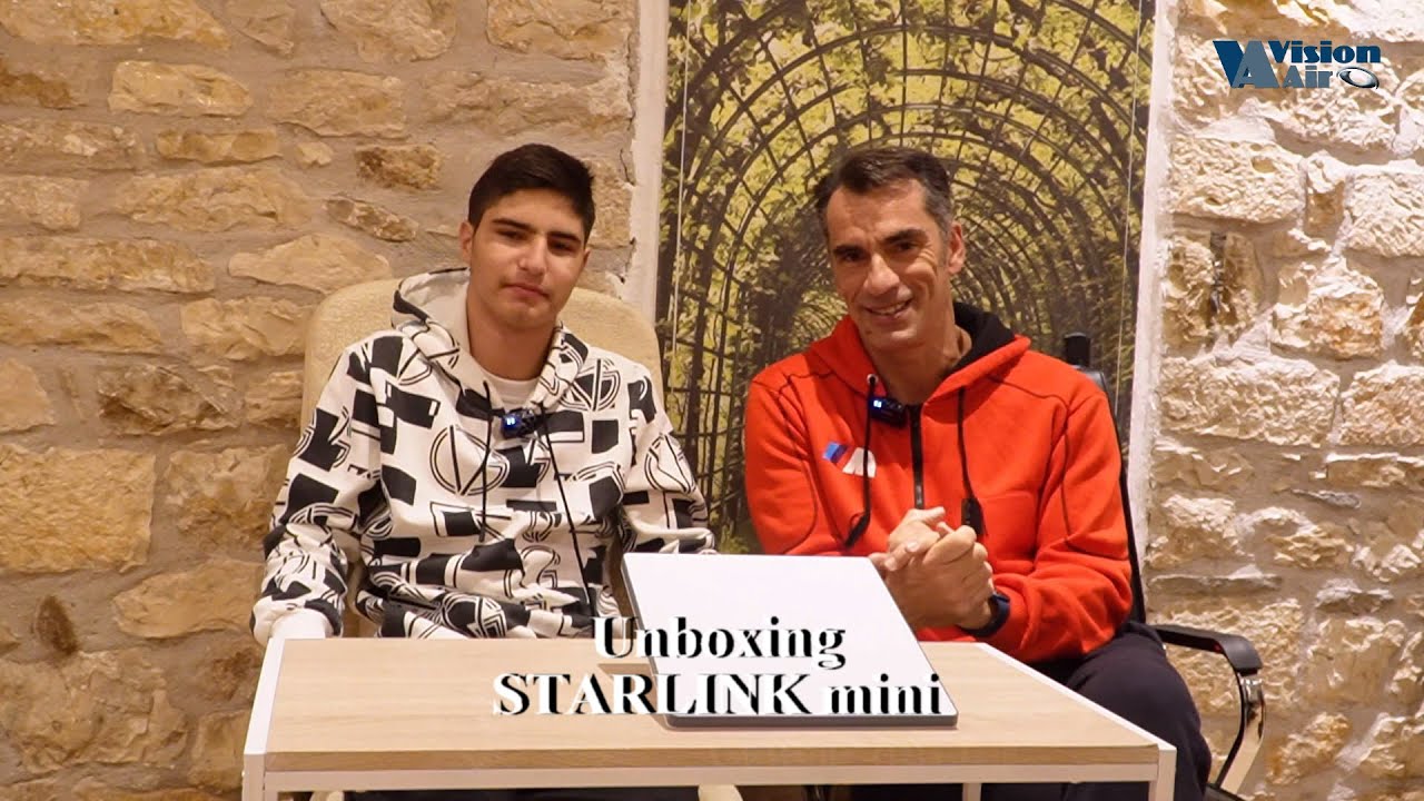 Starlink mini Unboxing