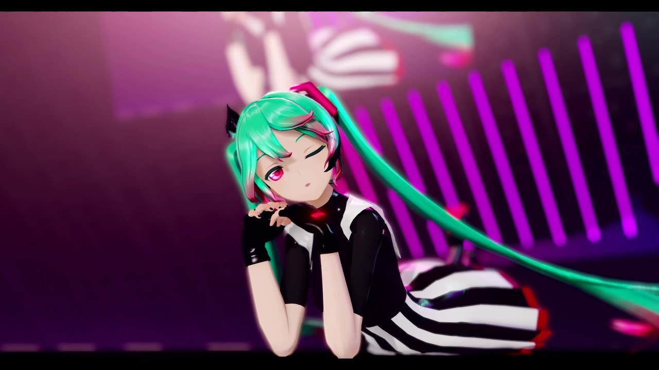 【MMD】ヴァンパイア(The Vampire)/DECO*27 feat.初音ミク 【YYB式初音ミク】【2K60fps】【+Facials Motion Data DL】