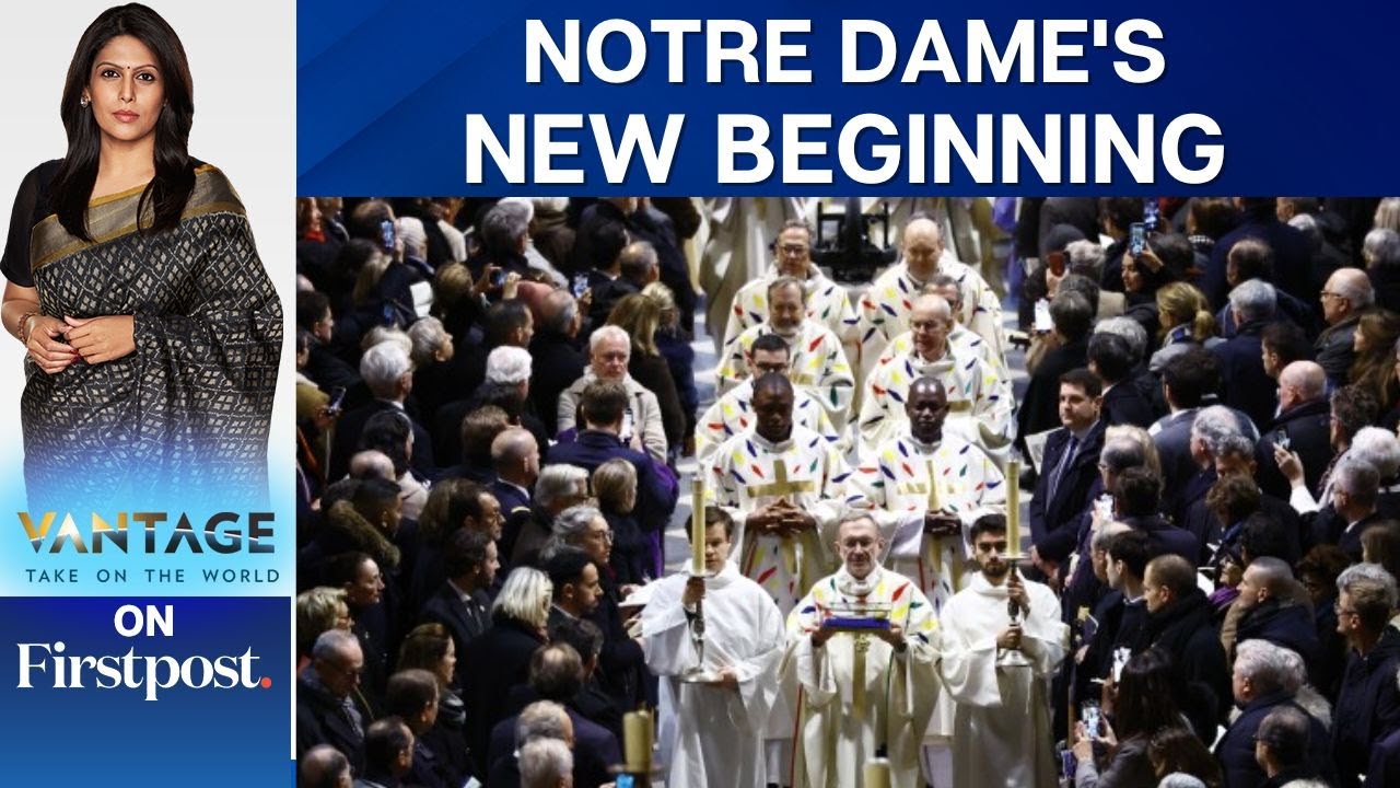 Paris: Notre Dame Cathedral Celebrates First Mass Since 2019 Fire | Vantage with Palki Sharma