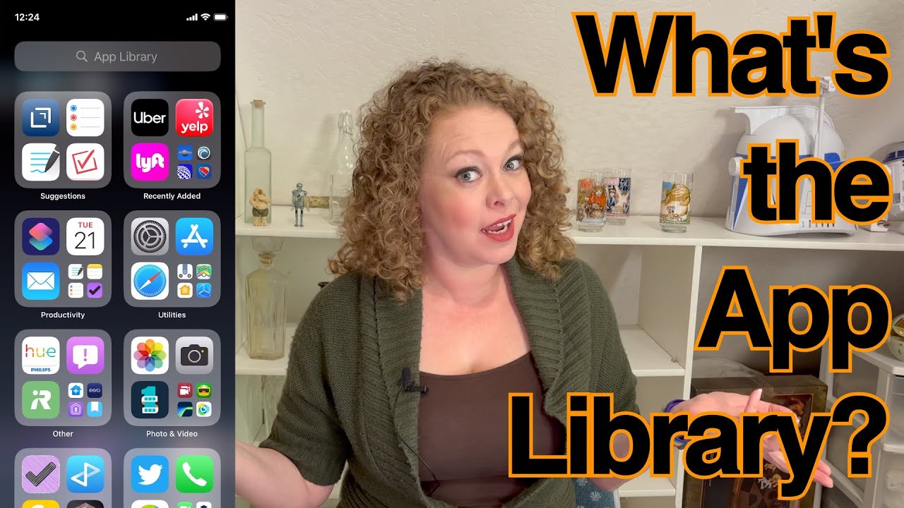 What is the App Library? (on iPhone)