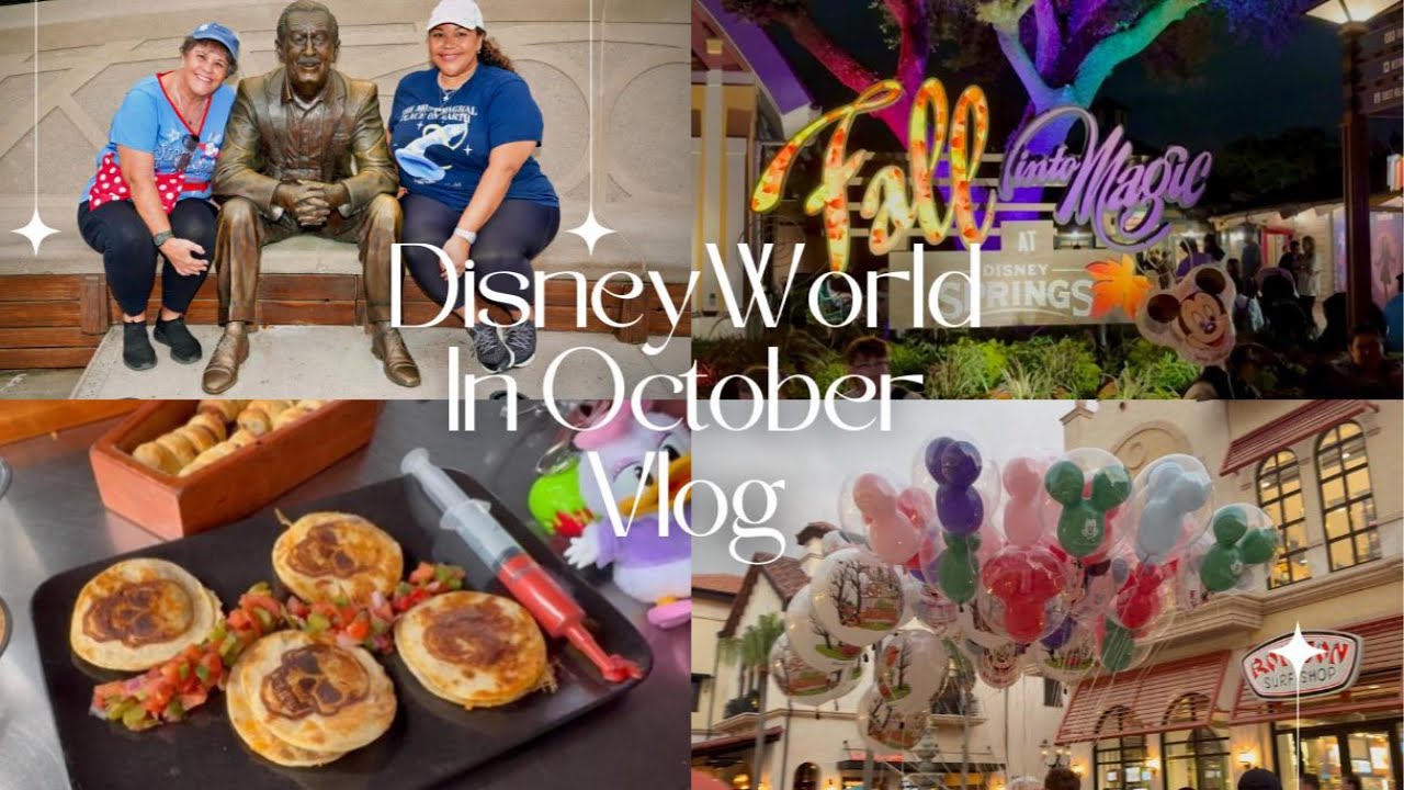 ✨ Disney World in October | EPCOT, Disney Springs & Family Time ✨