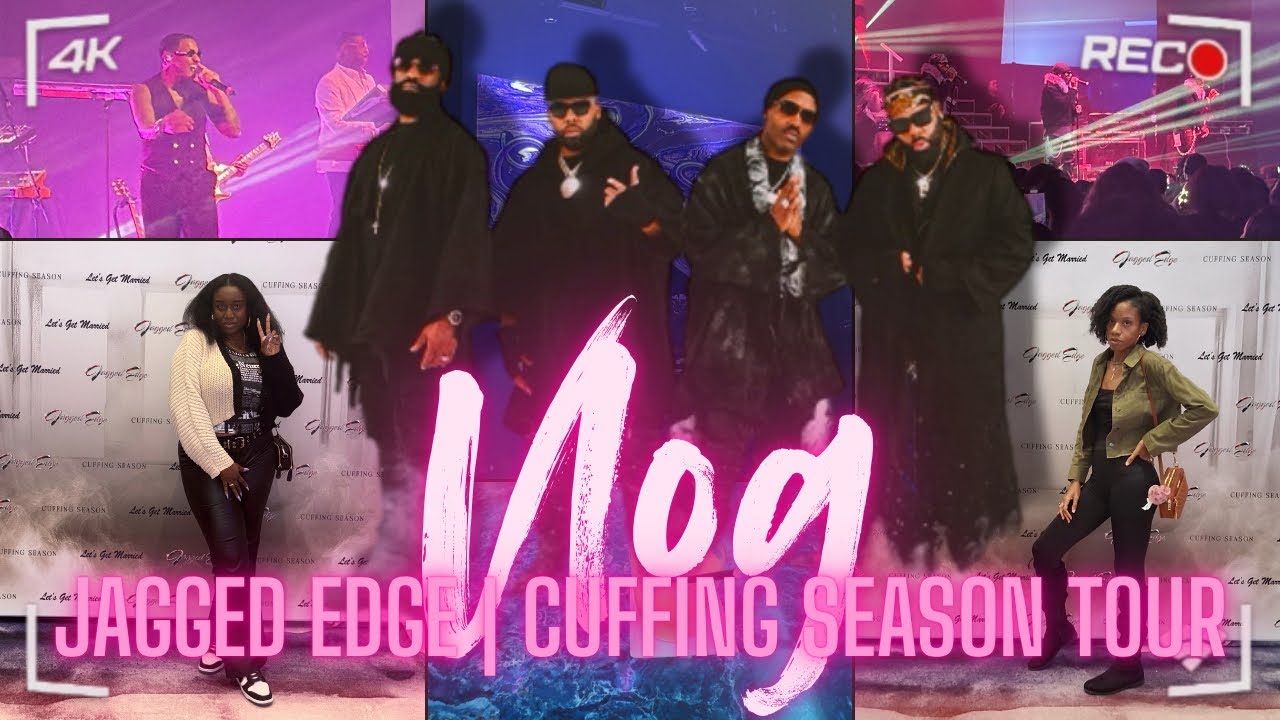JAGGED EDGE CUFFING SEASON TOUR LIVE IN  TORONTO FULL SHOW | LLOYD & ERIC BELLINGER  #VLOG #96