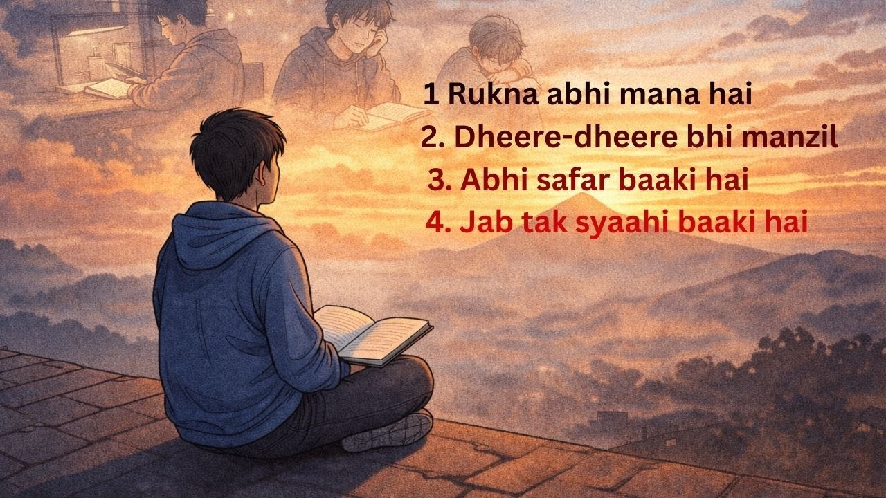 Never Give Up | Powerful Hindi Motivation Songs for Youth & Students | pk
