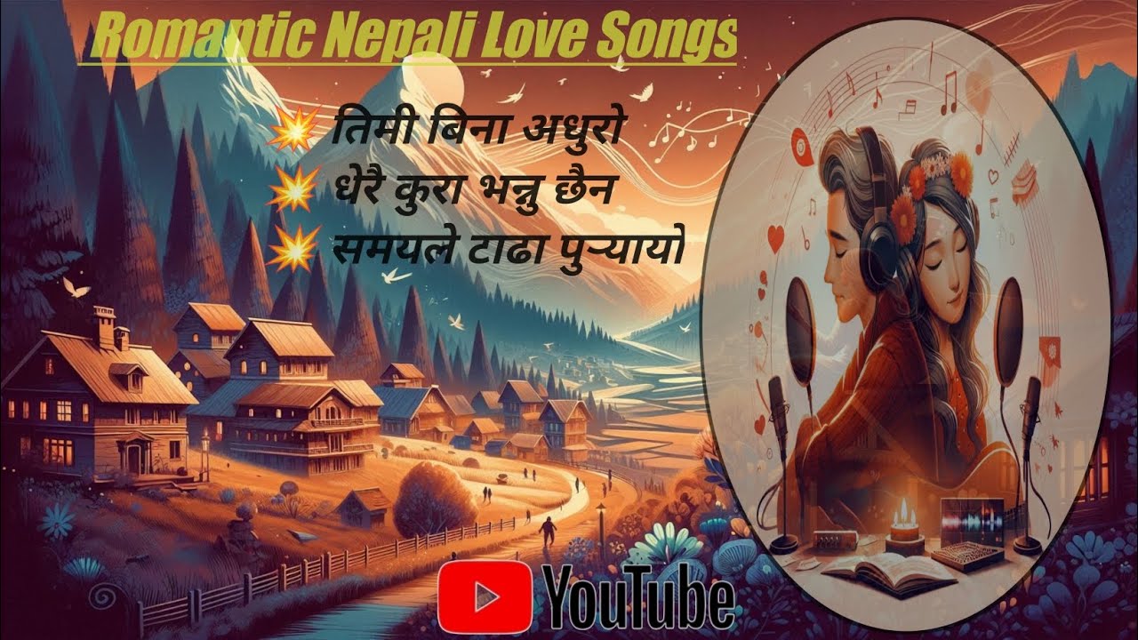 Romantic Nepali Loves songs ।तिमी बिना अधुरो_धेरै कुरा भन्नु छैन_समयले टाढा पुर्‍यायो ।