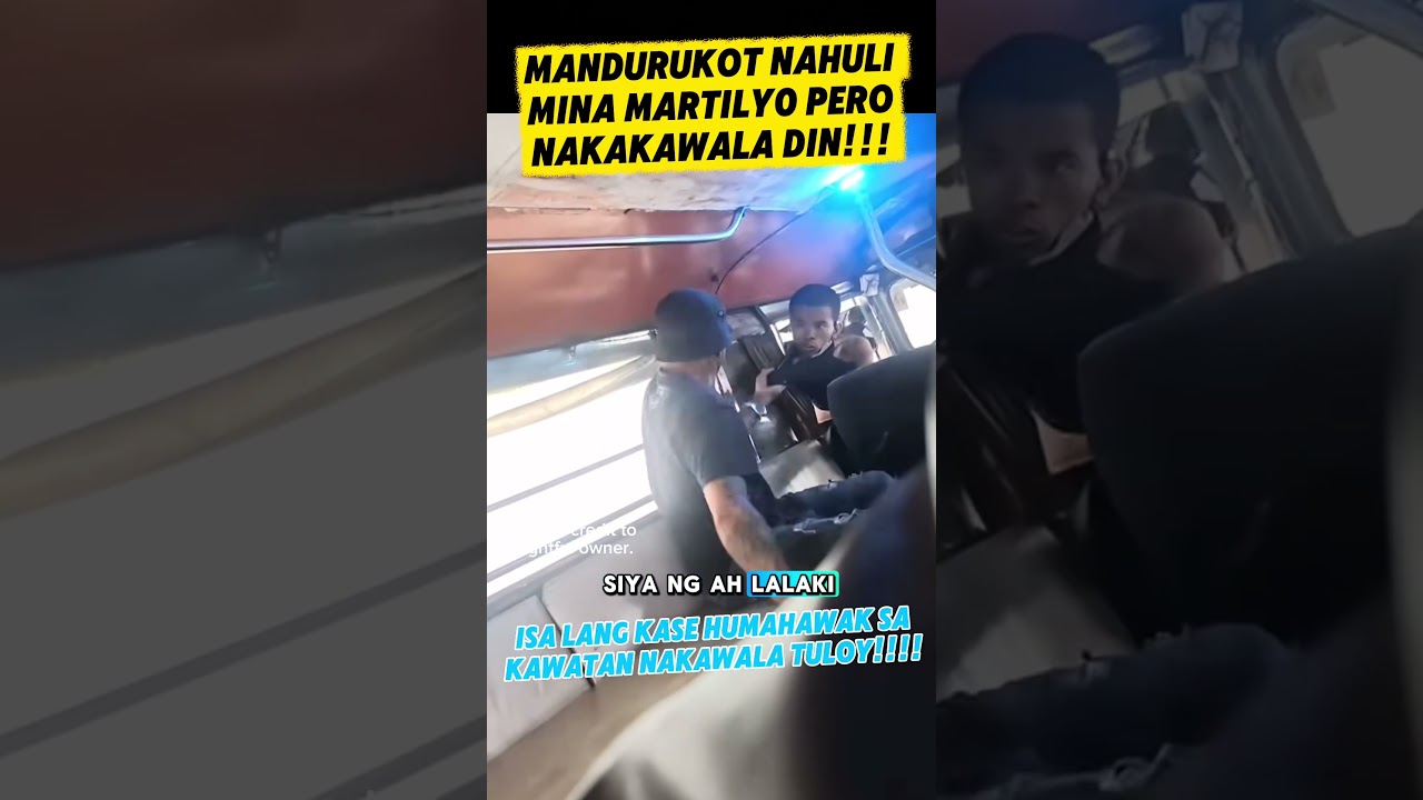 Mandurukot huli sa JEEP, mina MARTILY0 ng kapwa PASAHERO. Pero nakawala, sana pinagtulungan | Pbbm.