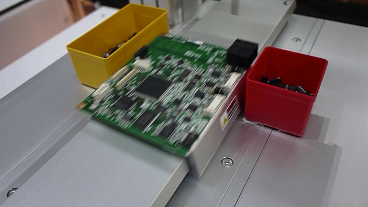 IAI TTA TableTop Robot Circuit Board Application