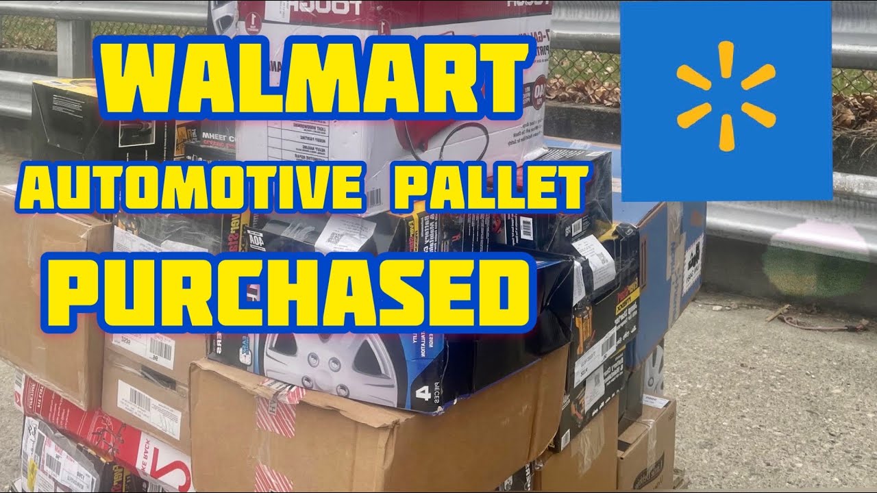 We Purchased A WalMart Automotive Merchandise Pallet @ Indianapolis Pallet Wholesale For $425!