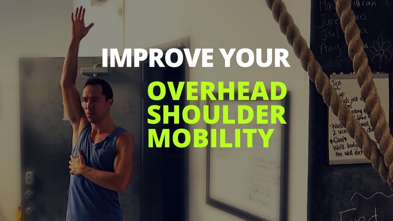 Overhead Shoulder Mobility Technique (Improve Overhead Squats)