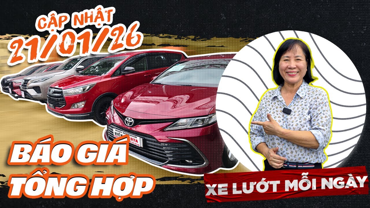 Fortuner mỗi năm đi chỉ 2.000km Siêu cọp | Cập nhật và Báo giá xe mới về Hiền Toyota 21/01/2026