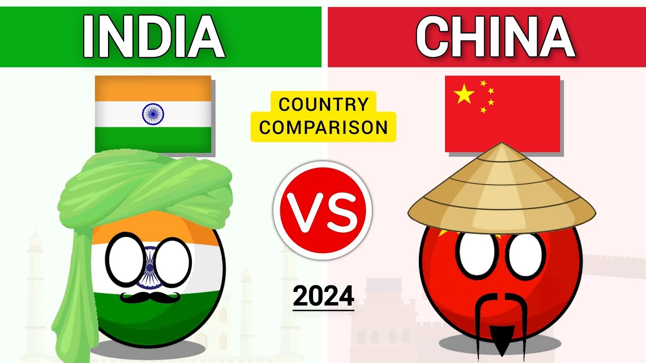 China Vs India - Country Comparison 2024