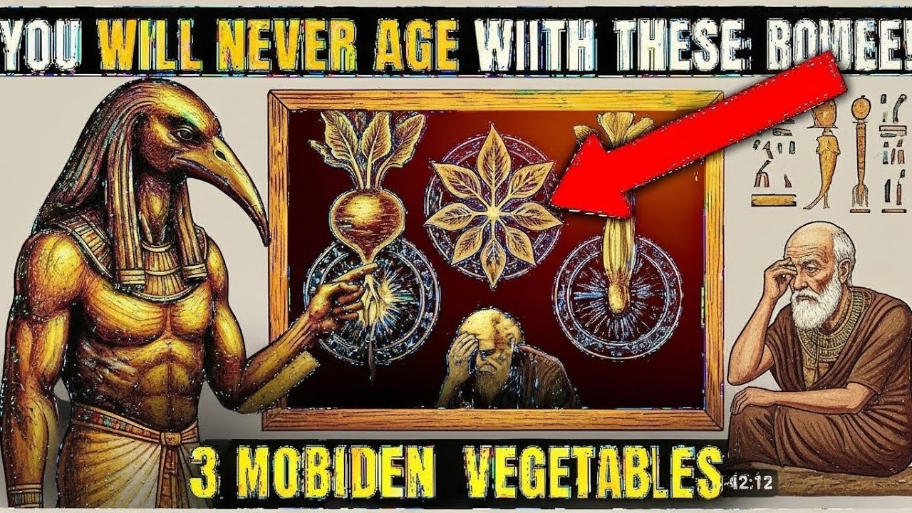 If you IGNORE this video, you’ll MISS Thoth’s 3 FORBIDDEN VEGETABLES for ETERNAL YOUTH