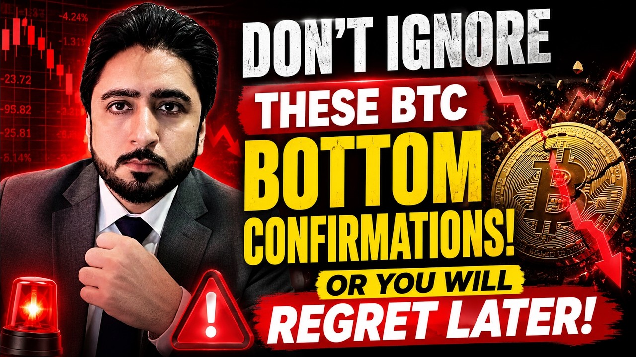 🚨 DON'T Ignore These Bitcoin Bottom Signals! You Will Regret It Later 😱