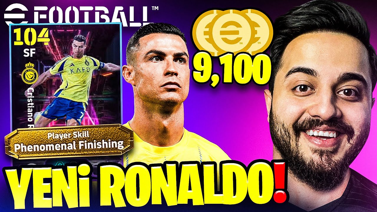 OHA! eFootball'a YENİ EFSANE RONALDO KARTI GELDİ! İNANILMAZ BİTİRİCİLİK! eFootball 25
