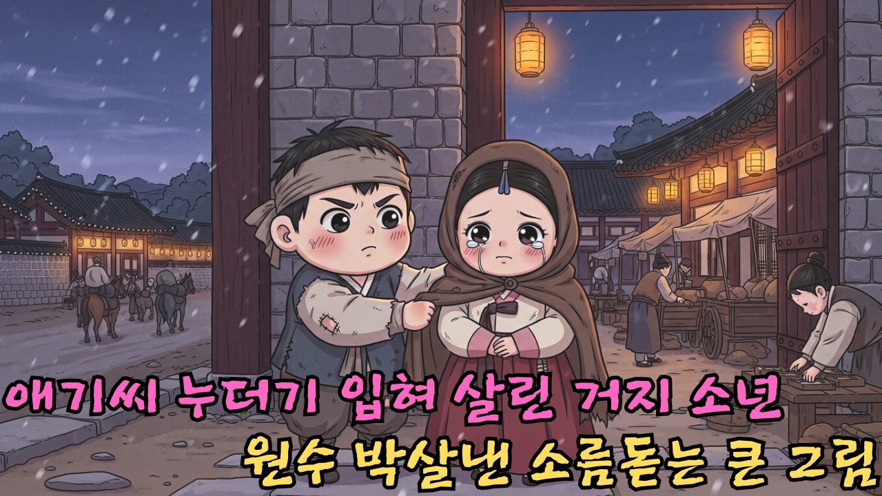 “이 누더기를 입으셔야 삽니다!” 멸문 애기씨를 숨긴 거지 소년, 조선 상권 장악해 원수들에 통쾌한 복수 #야담 #옛날이야기 #조선시대 #오디오북