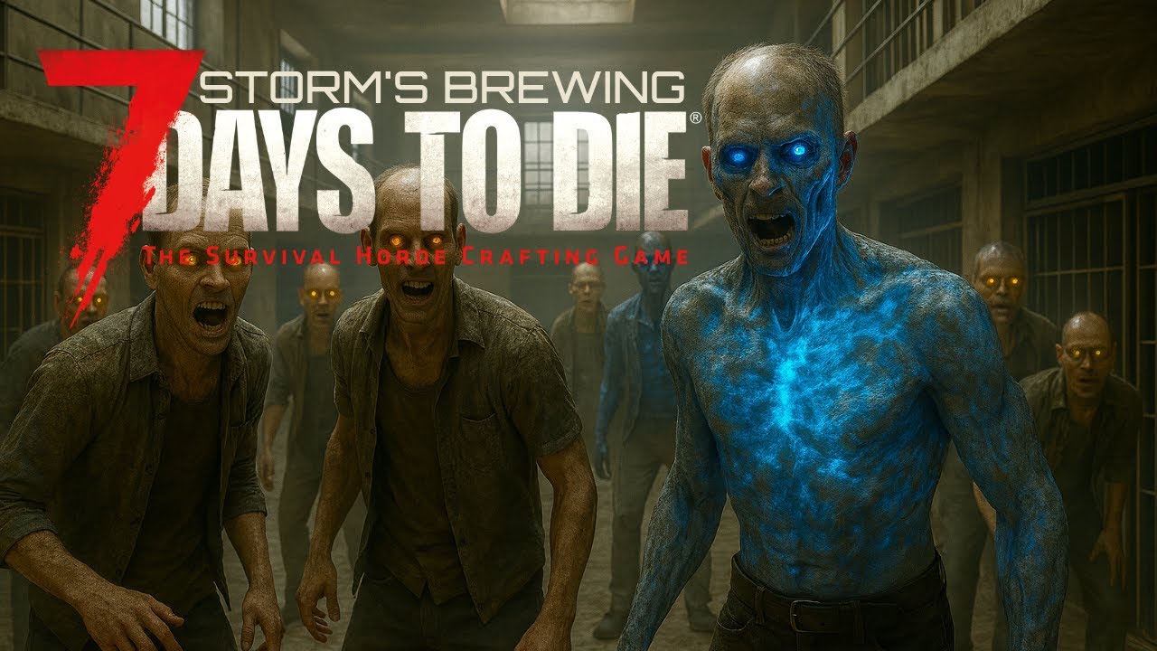 Exploring the Prison and Mining Quarry with A Lot of Zombies