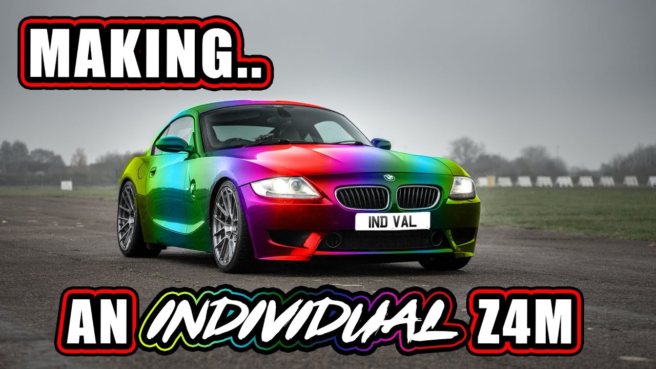 Full COLOUR CHANGE for our Z4M Coupe!! #bmw #individual #coupe