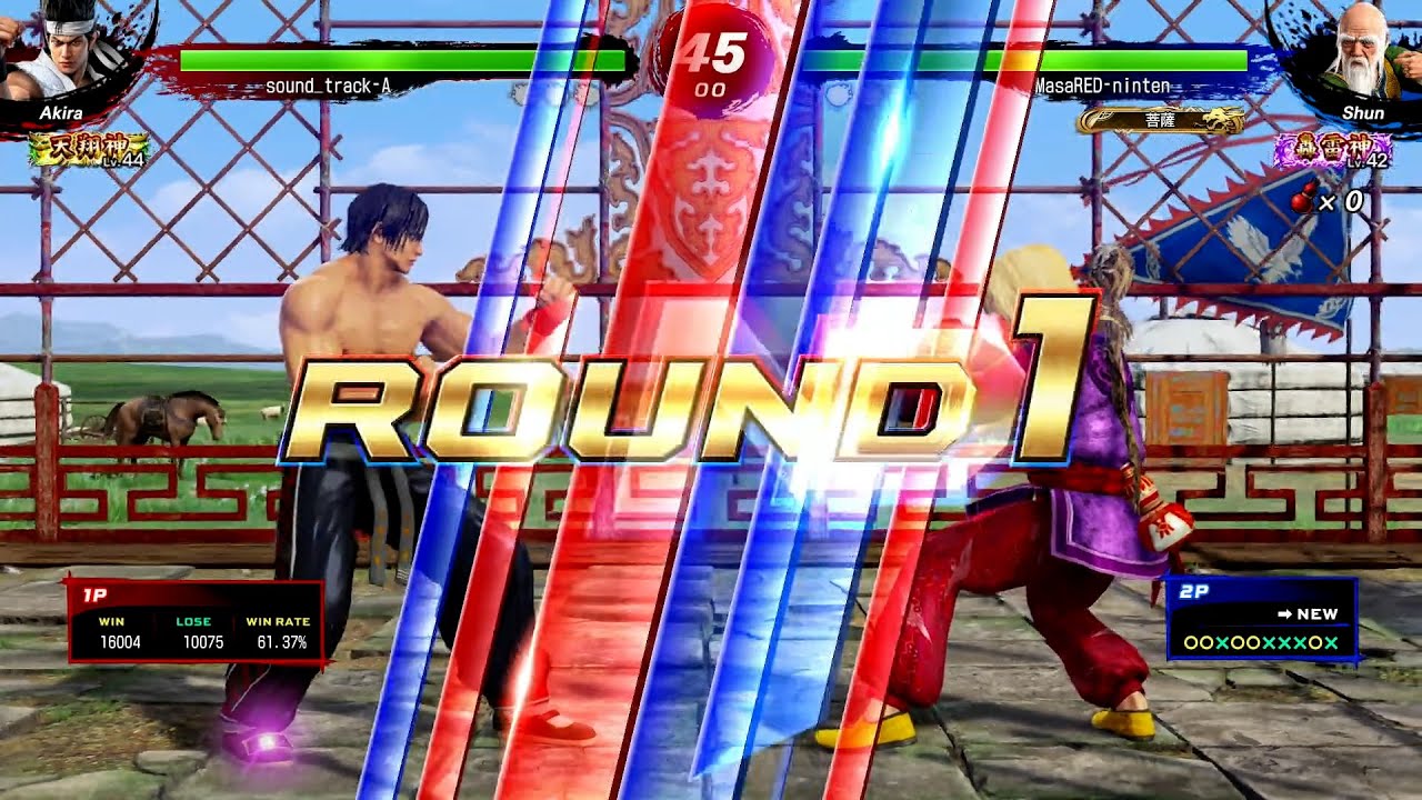 【VFes / VF5us 高段位戦】  天翔神 結城晶 VS 轟雷神 舜帝