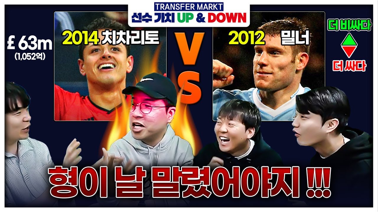 형철이 요즘 한눈 파니?? 축구 잘 모르는 거 같다?ㅋㅋㅣ선수 몸값 UP/DOWN