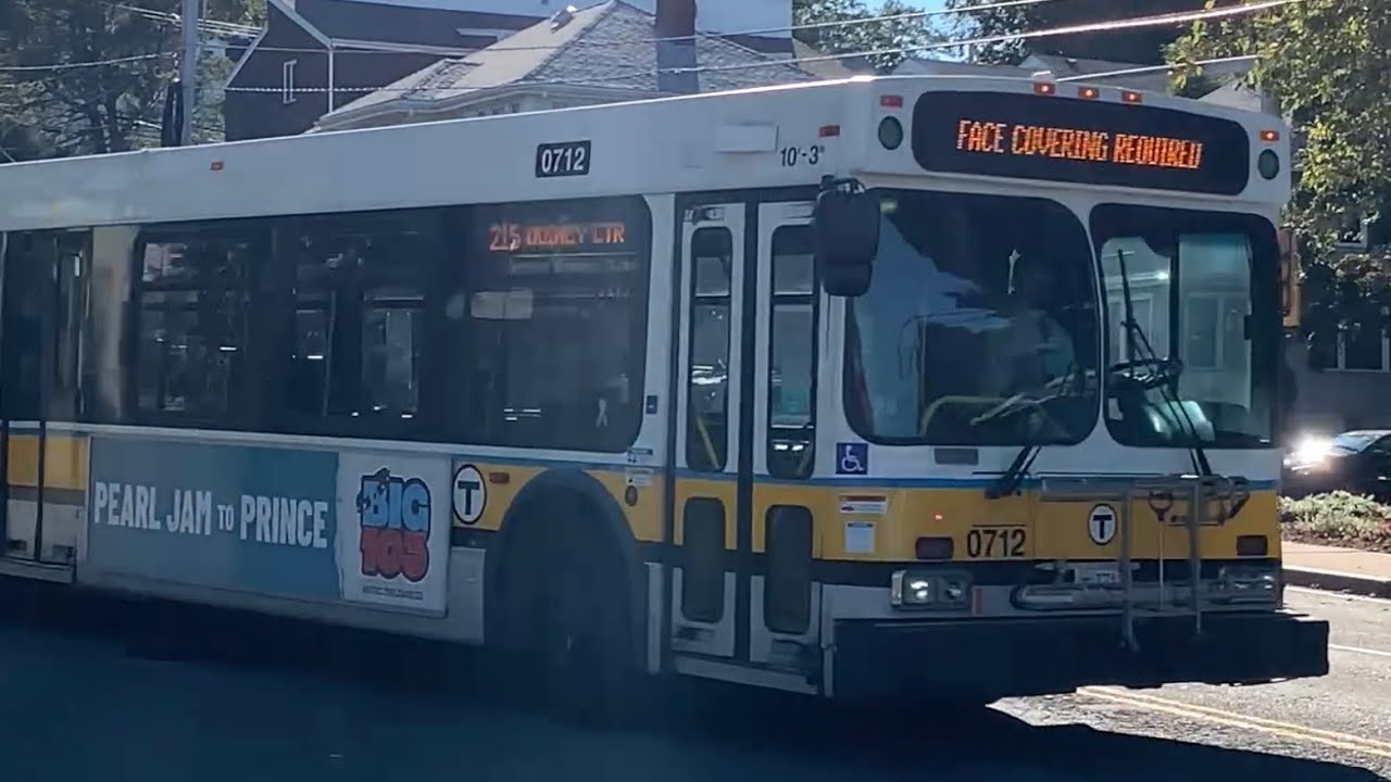 Throwback MBTA Quincy Bus Action (August 2020)