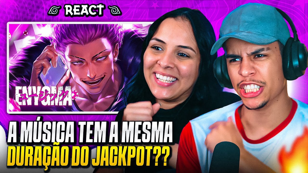 ENYGMA: Jackpot | Hakari Kinji (Jujutsu Kaisen) | [Casal Jounin React] 🔥