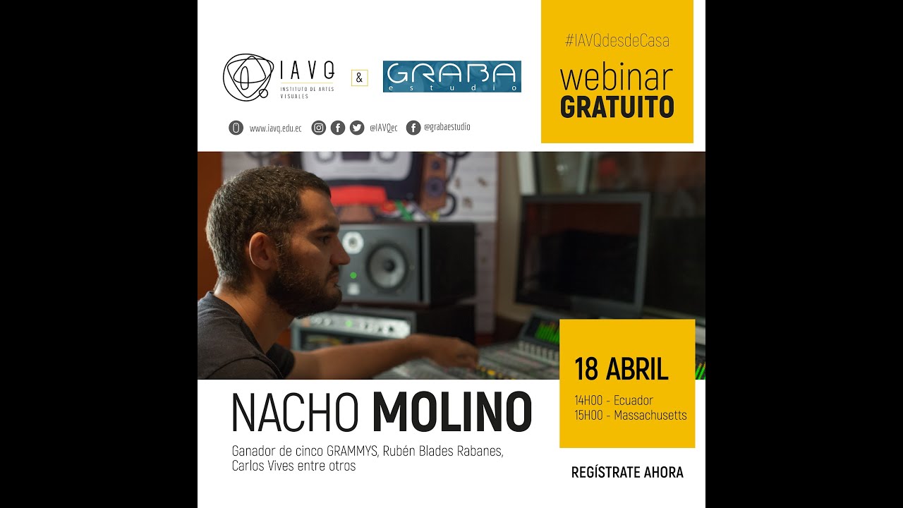 🎚🎛🎚  Tips de Mezcla con Nacho Molino