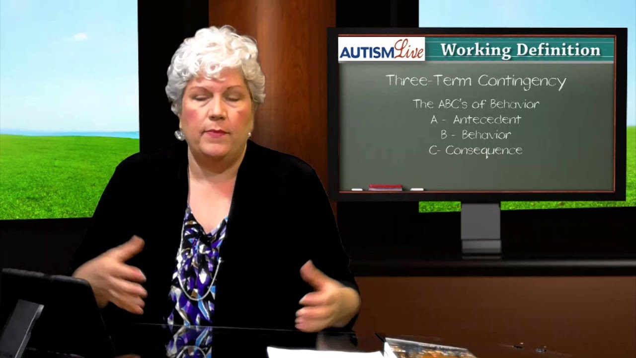 Autism Jargon: Three Term Contingency