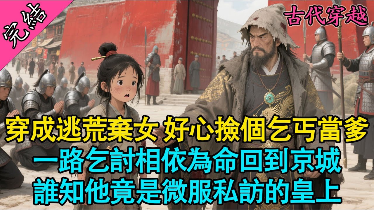 【一口氣聽完】我穿越了，成了逃荒路上被養父母丟在亂葬崗喂狗的五歲棄女。旁邊草堆裡，還躺著個半死不活的乞丐。救？還是不救？我腦子裡突然閃過書裡的劇情——女主後來遇到的那個貴人，出場時就是個快死的乞丐！