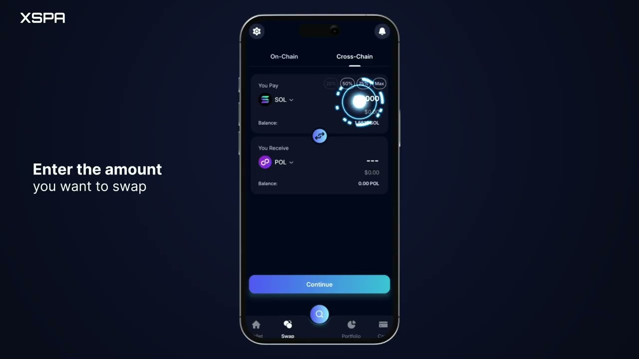 How to Do Off-Chain Swaps Easily with XSPA Wallet | Crypto Swap Tutorial