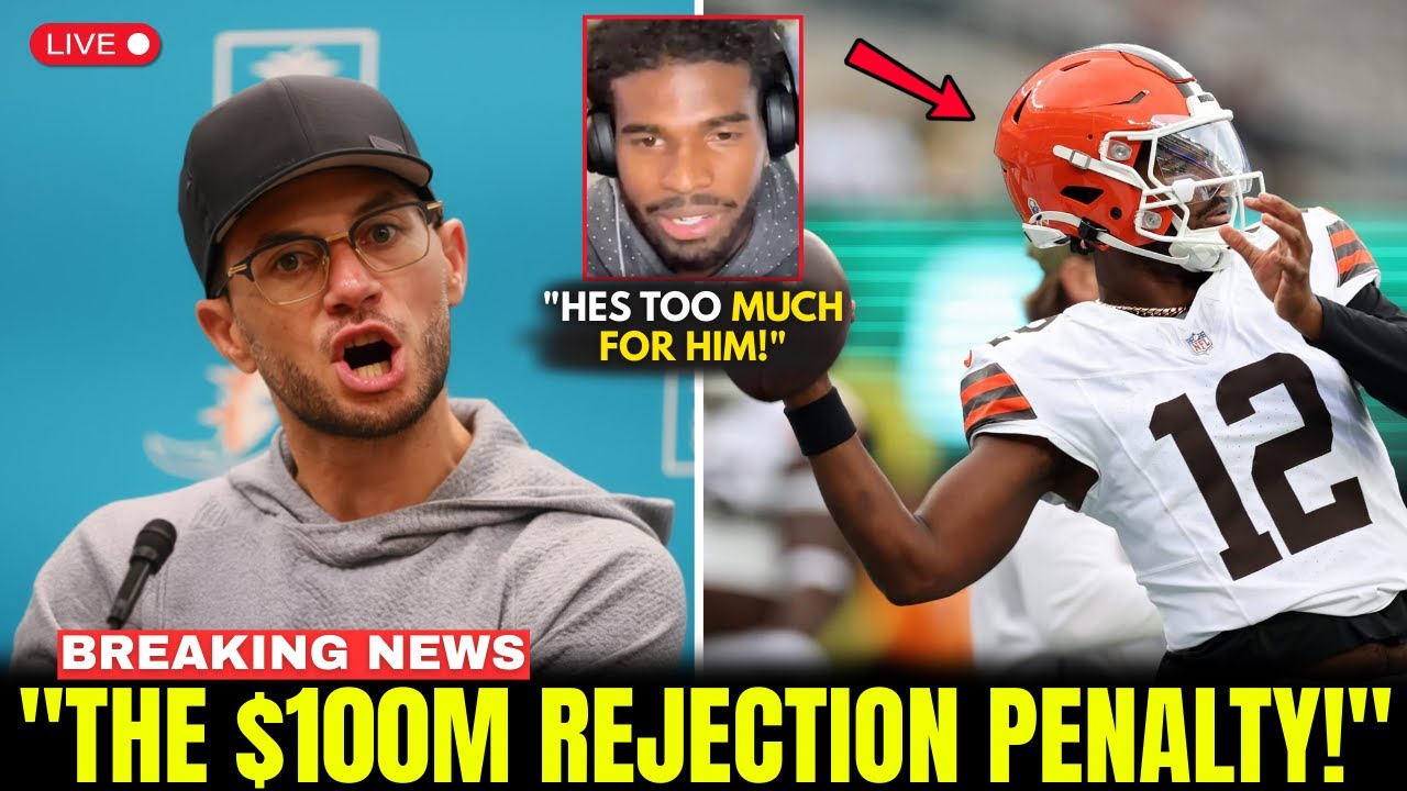 BREAKING: Mike McDaniel REJECTS To Coach Shedeur Sanders On LIVE TV!