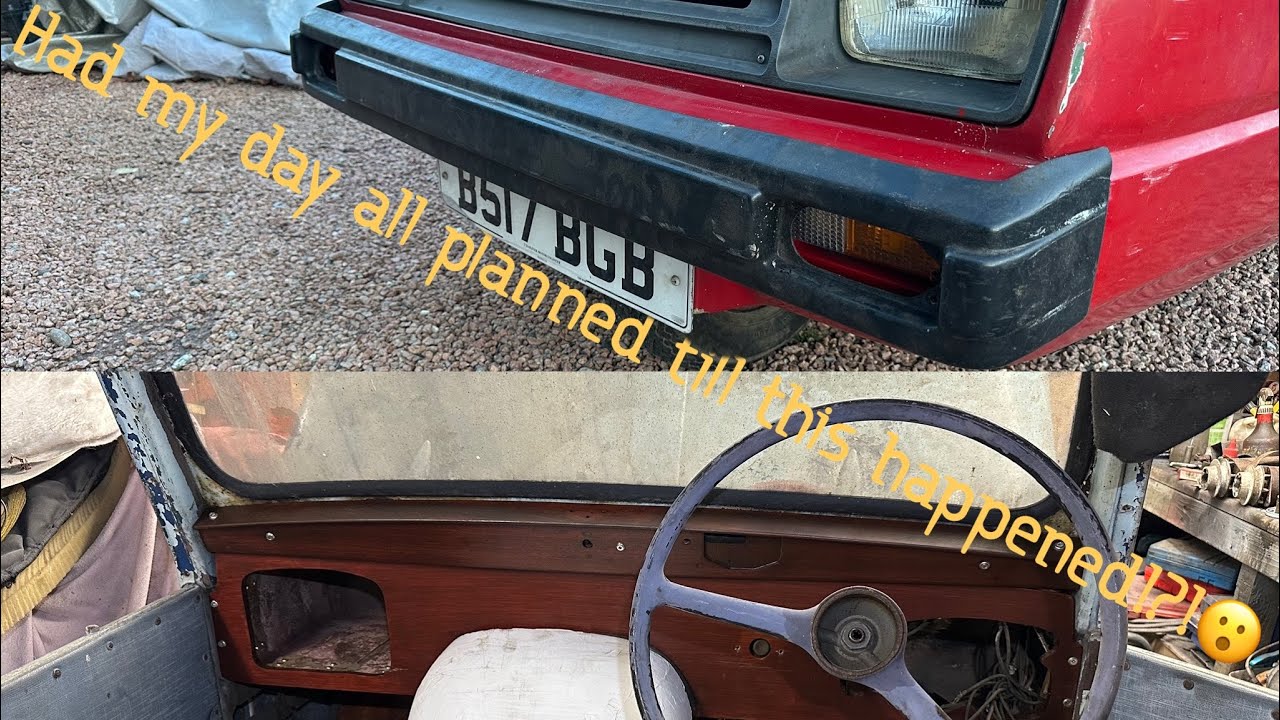 Had my day all planned out, until this happened…😮