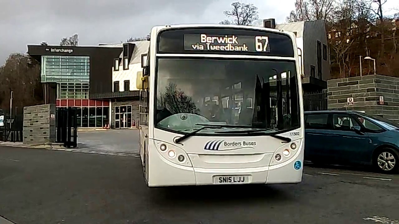 Buses in galashiels Feb 2018