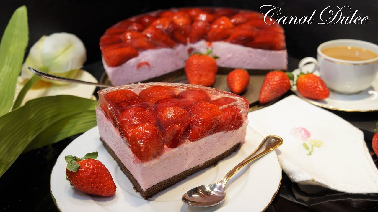CHEESECAKE DE FRESA PARA EL DÍA DE LA MADRE