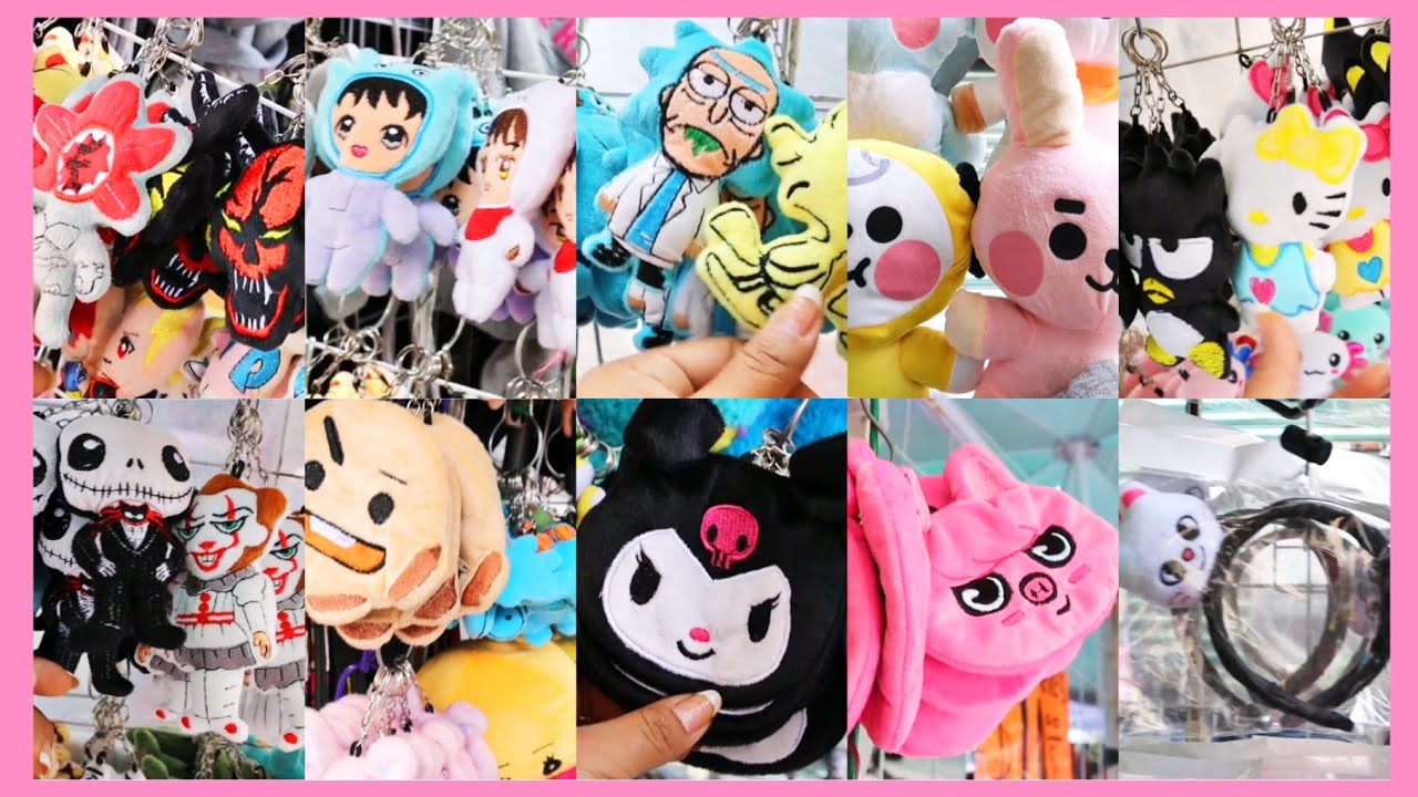 😺Fabricante de llaveros de peluche Kawaii, Harry Potter, BTS, Princesas, Dragon Ball, Stars Wars