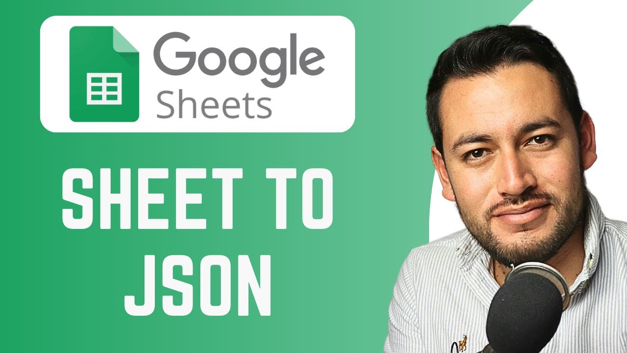How To Convert Sheet to JSON in Google Sheets | Google Sheets to JSON | Google Sheets Tutorial