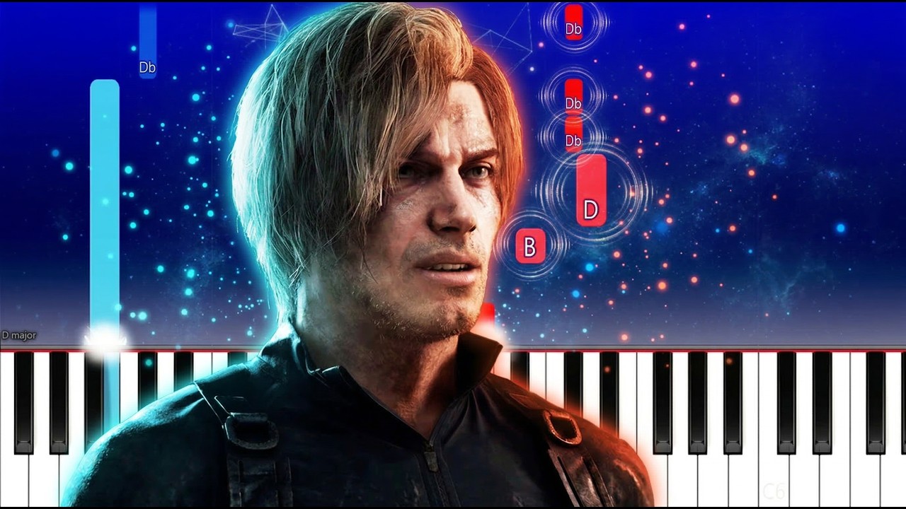 Resident Evil 9 Requiem - Full Credits Song (Through the Darkness)(Piano Tutorial)