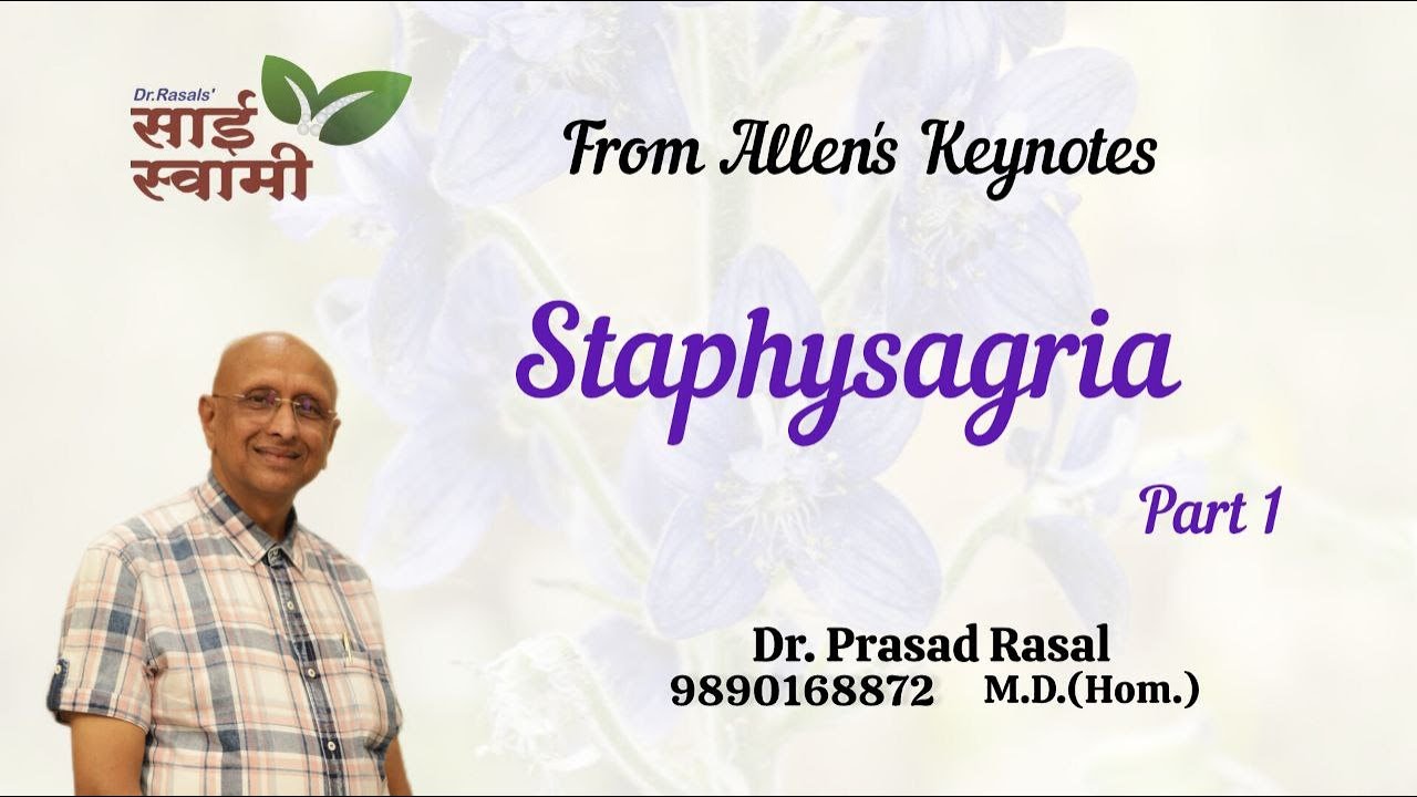 My Clinical Experiences with Staphysagria..Part 1