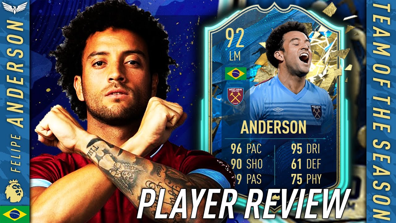 THE FINESSE KING! 92 TOTS FELIPE ANDERSON REVIEW! FIFA 20 Ultimate Team - TOTSSF Player Review