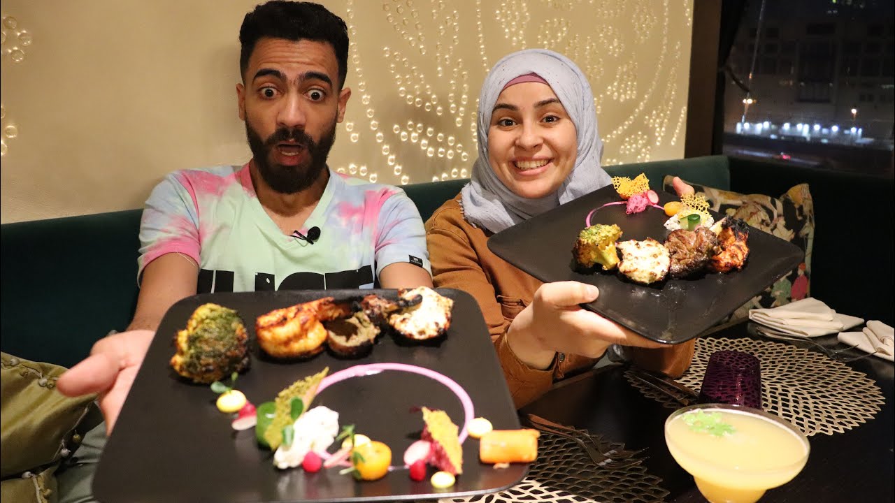 تعالو شوفو معانا تجربة الاكل الهندي لاول مرة في حياتنا😳