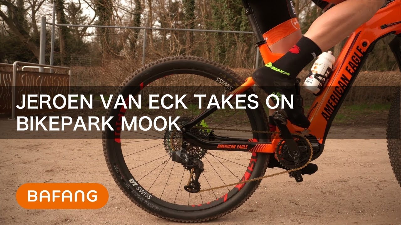 Jeroen van Eck takes on Bikepark Mook  | American E-agle powered by BAFANG