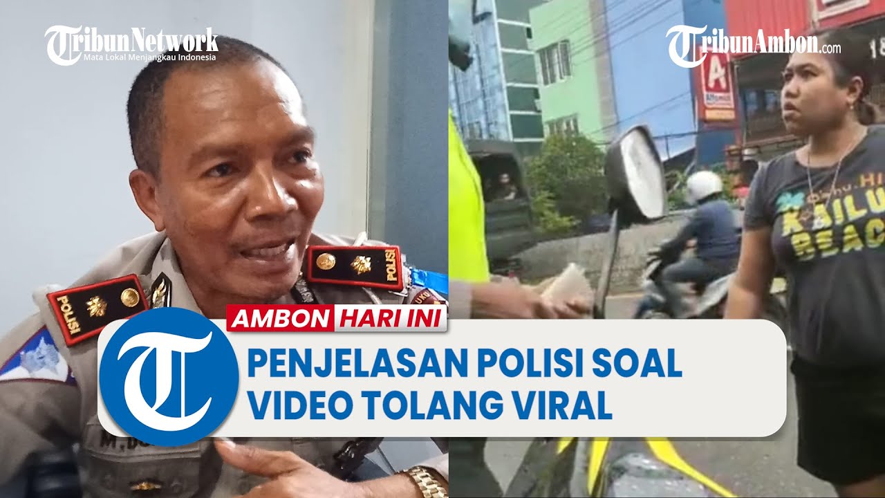 Viral Video Polisi Tilang Warga di MCM Ambon, Ini Penjelasan Ditlantas Polda Maluku