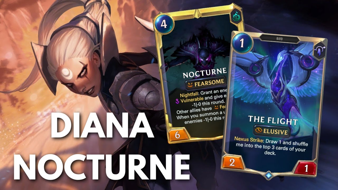 Diana NIGHTFALL is still the best aggro deck! - Legends of Runeterra Deck Gameplay