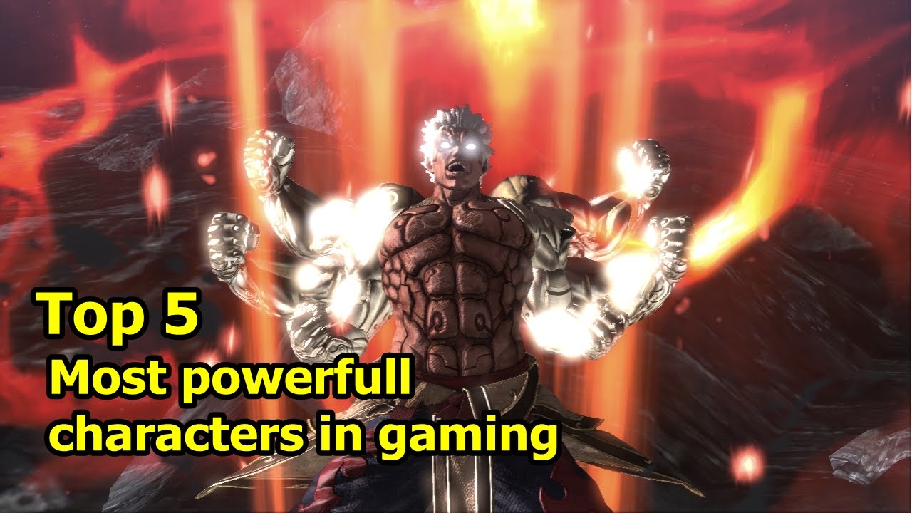 Top 5 Most Powerful Video Game Characters Playable